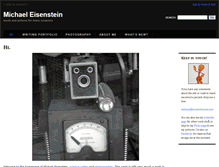 Tablet Screenshot of eisensteinium.com